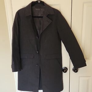 Theory Women's Black Trench Coat